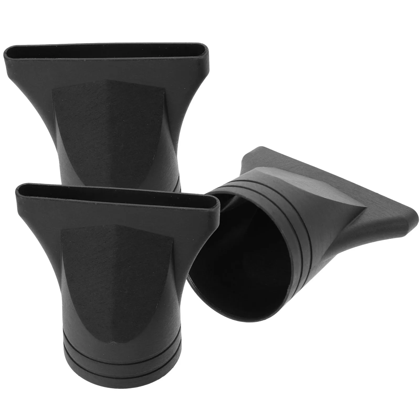 3pcs Hair Dryer Diffuser Nozzle 4.35-4.5Cm Universal Plastic Blower Attachment Nylon Dryer Nozzle Replacement Styling Tool