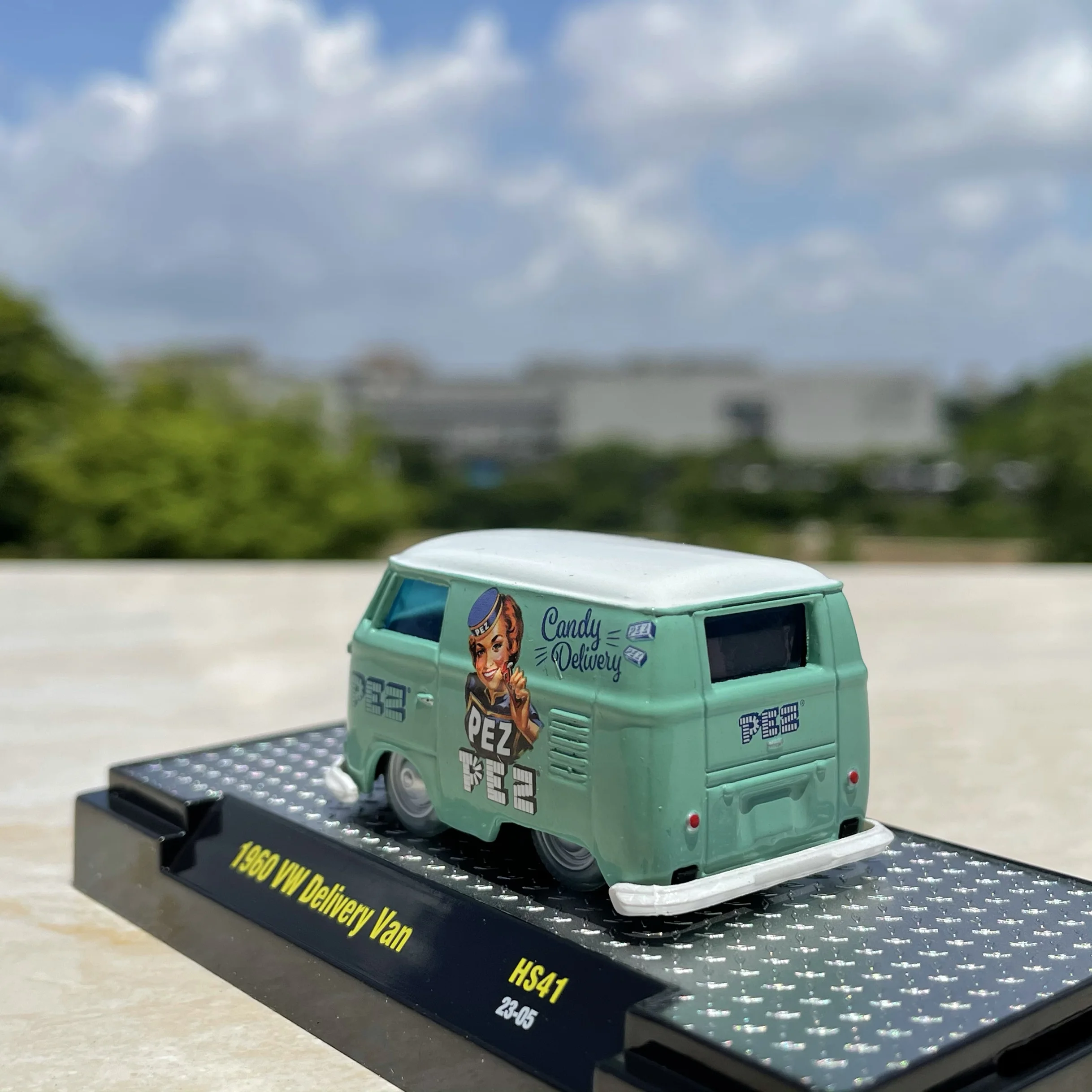 Diecast in scala 1:64 Volkswagen Van modello di auto in lega giocattolo da collezione regalo souvenir display ornamento