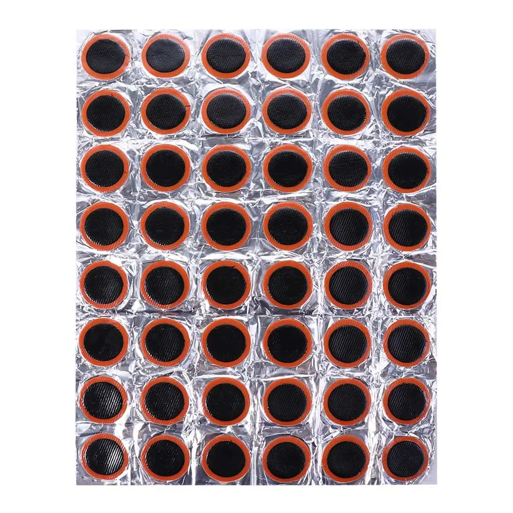 AliExpress NONE 48pcs Rubber Puncture Patches Bicycle Tire Tyre Tube Repair Patch Kit No Glue Bicycle Inner Tube Puncture Repair Tools