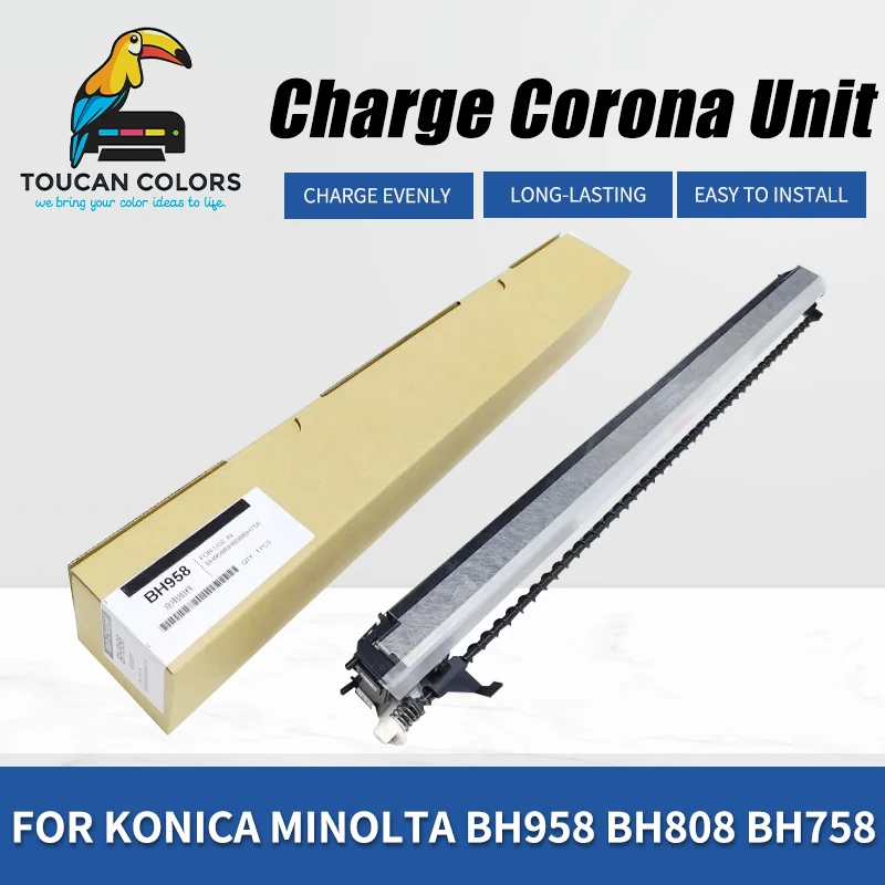 ToucanPrinter Charge Corona Unit for Konica Minolta BH958 BH808 BH758 Copier Spare Parts Charge Corona Assembly BH Bizhub 958
