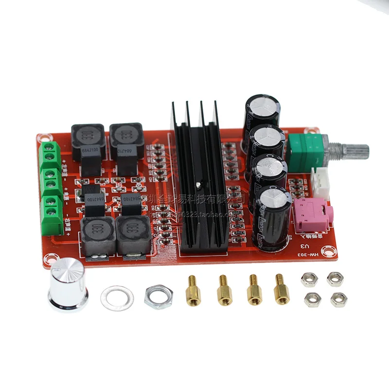 XH-M190 TDA3116D2 High Power Digital Amplifier Board TPA3116 Dual Channel Amplifier  12-24V