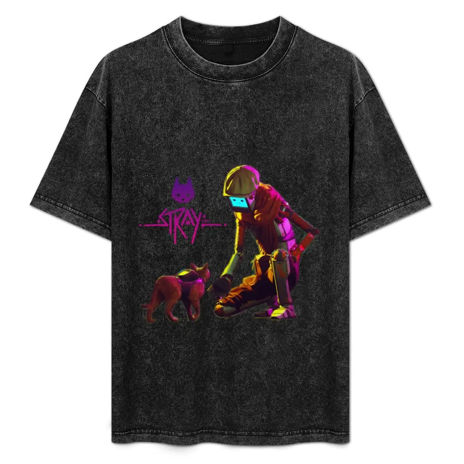 Stray Game, Stray Game T-Shirt Big Size Daily Wear T-Shirt