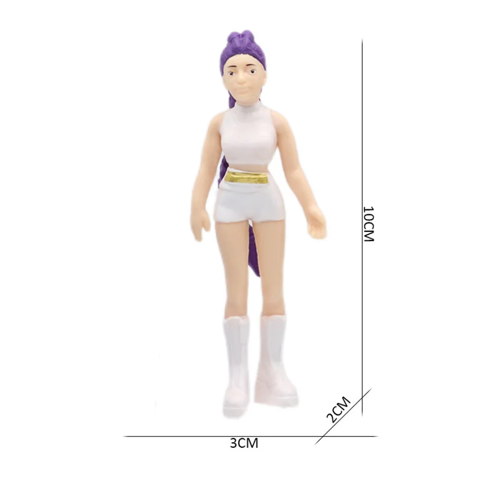 2025 anime kpop diabo caçador caixa cega desmontagem diversão saco cego pequena estátua modelo periférico desktop caixa cega decoração presente