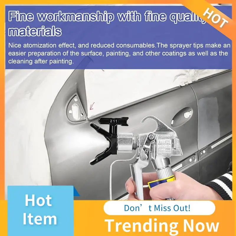 

CMHI-Spray Tips For Airless Sprayer Airless Sprayer Nozzle Kit Sprayer Accessories (6 Types 211, 315, 417, 515, 517, 523)