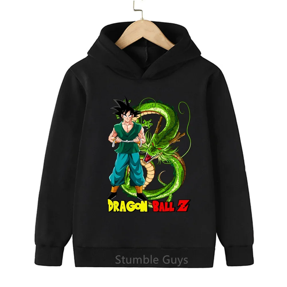 Dragon Ball Kid Goku Turtle House Symbol Print Hoodie Kinder Jungen Mädchen Pullover Kapuzenpullover Anime Kinder Streetwear Oberteile – Detail 9