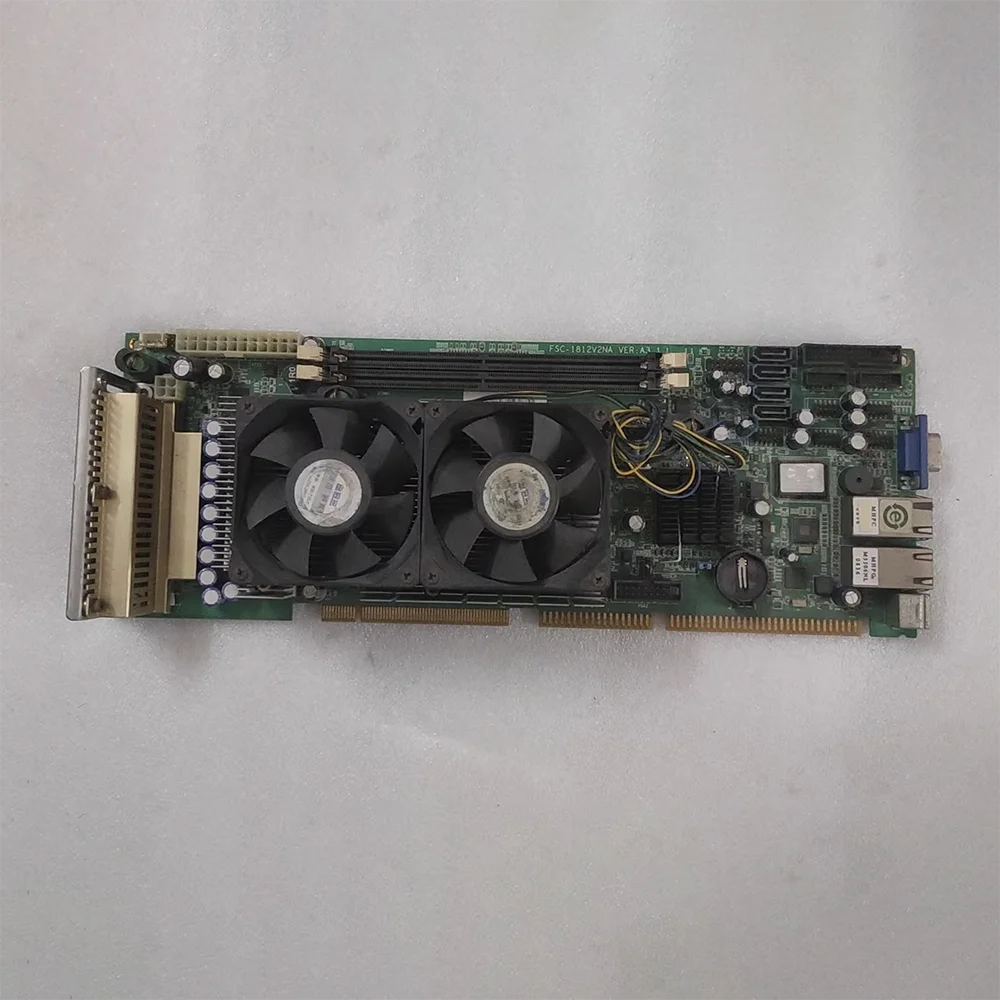 Original For EVOC Dual Network Port Industrial Control Computer Motherboard FSC-1812V2NA VER: A3.1