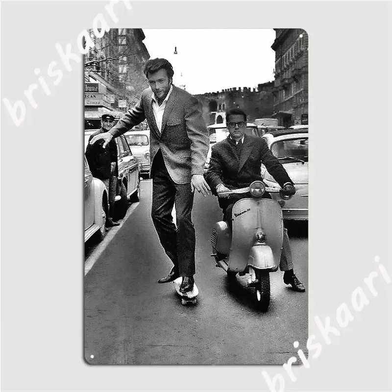 Металлические вывески Клинт Иствуд, настенная пещера, клуб, бар, забавная картина, декор, жестяная вывеска, плакаты