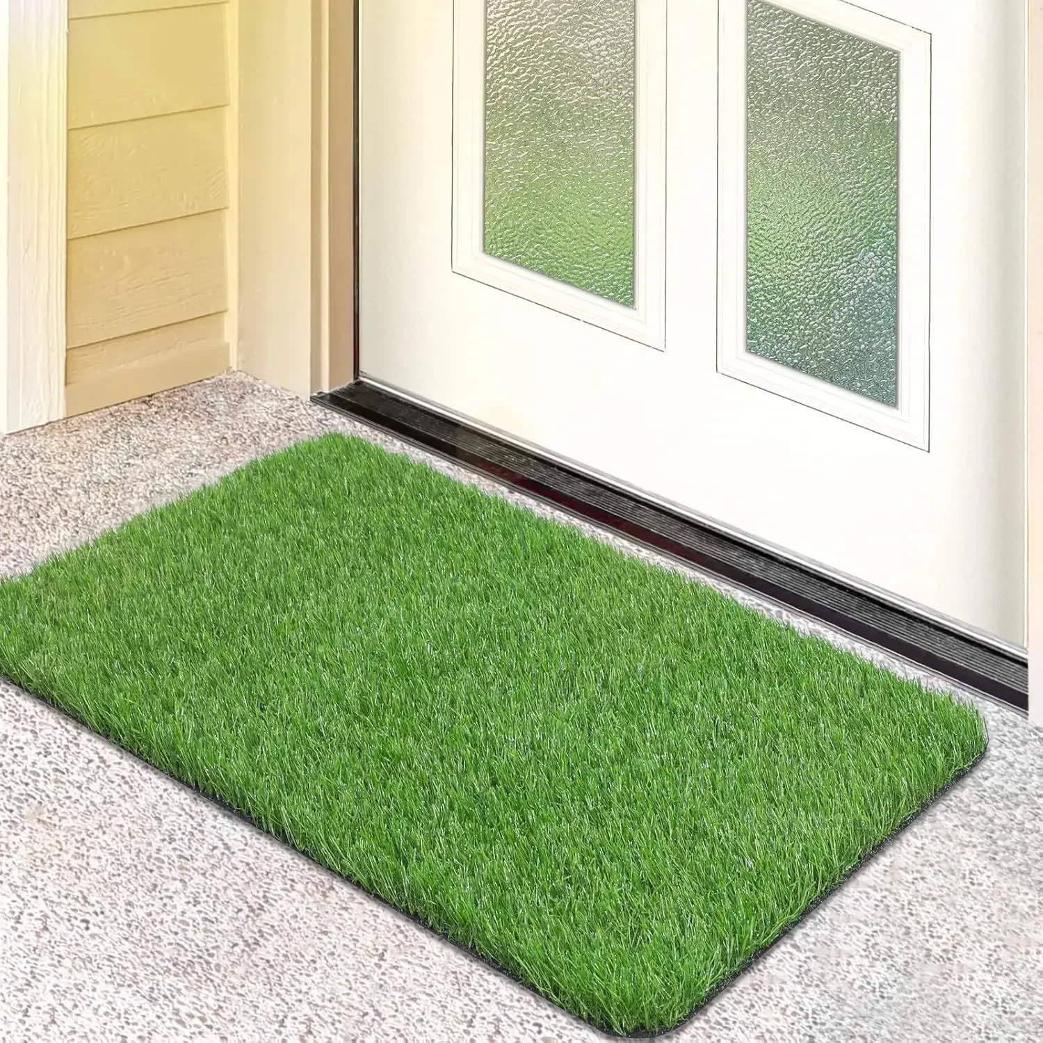 Simulation Pet Lawn Mats Aritificial Realistic Grass Pad for Outdoor Garden Patio Multi-Purpose Home Floor Decoration Pet Pad