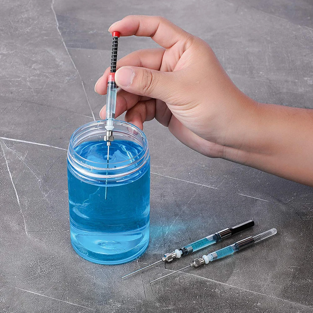 

12pcs Pen Ink Absorber Fountain Pen Spring Converter Stainless Steel Syringe For Ink Filling Refill Tool Writing Instrument