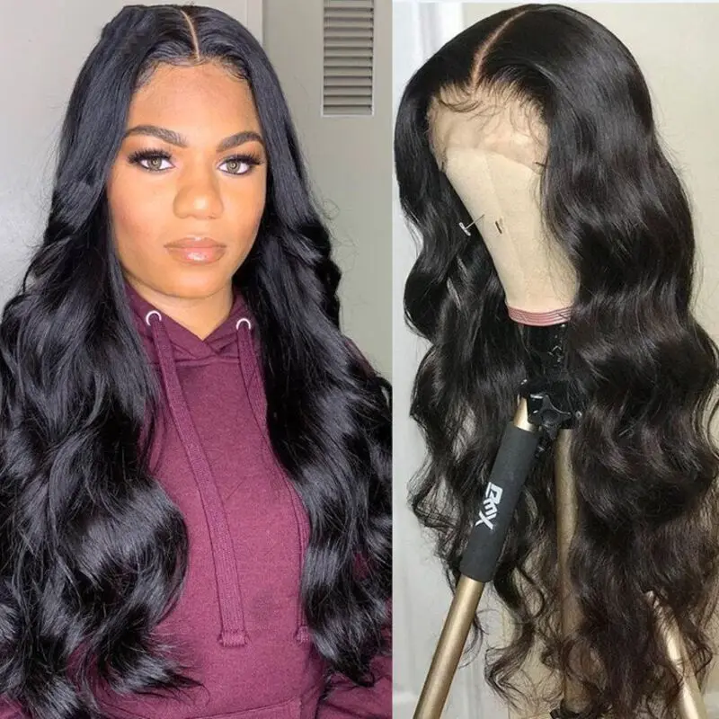 250 Density HD 13x6 Lace Front Human Hair Wigs 38 Inches Transparent Body Wave 5x5 Glueless Ready To Wear 13x4 Lace Frontal Wig