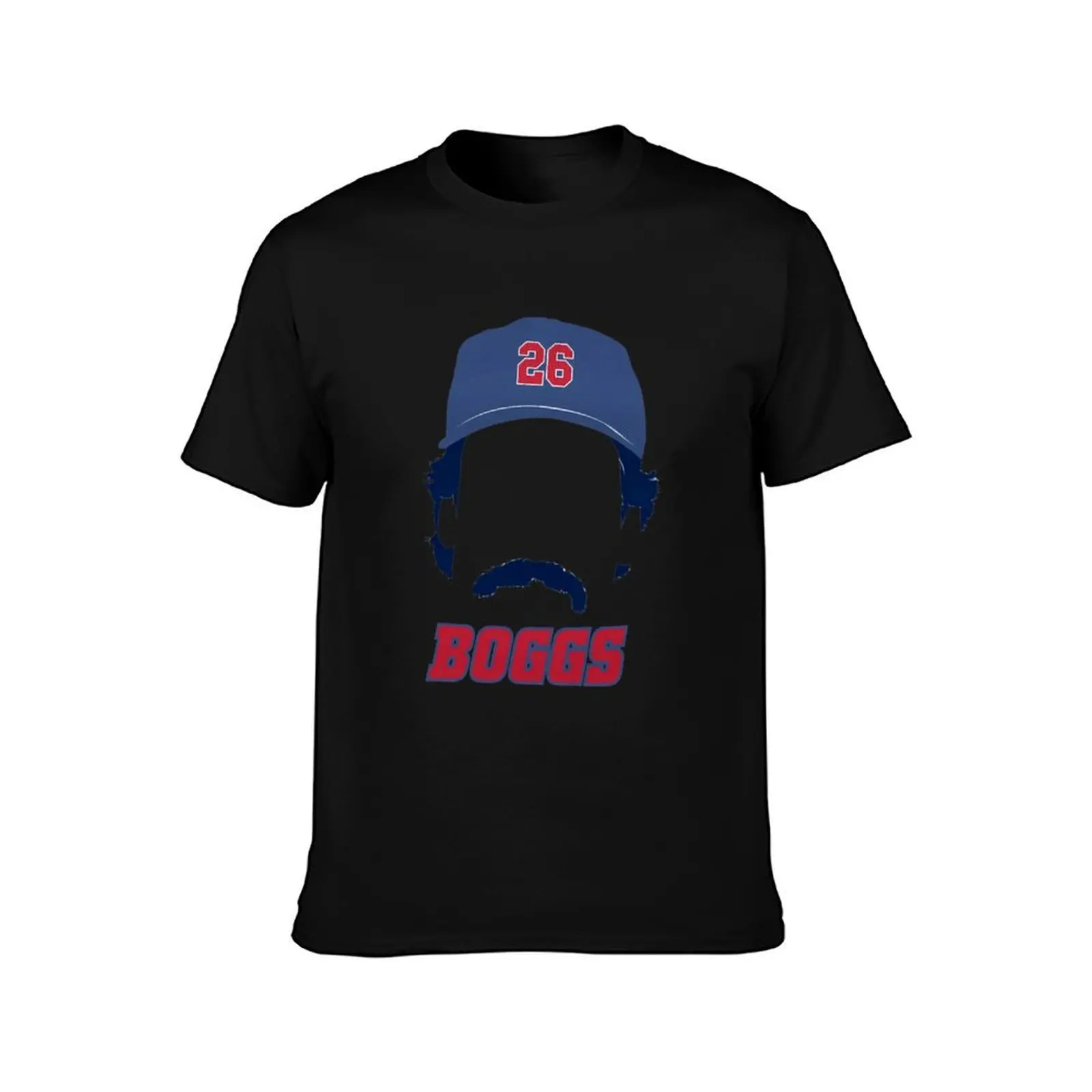 Wade Boggs Silhouette T-Shirt Short sleeve tee anime man clothes designer shirts t shirts for men cotton