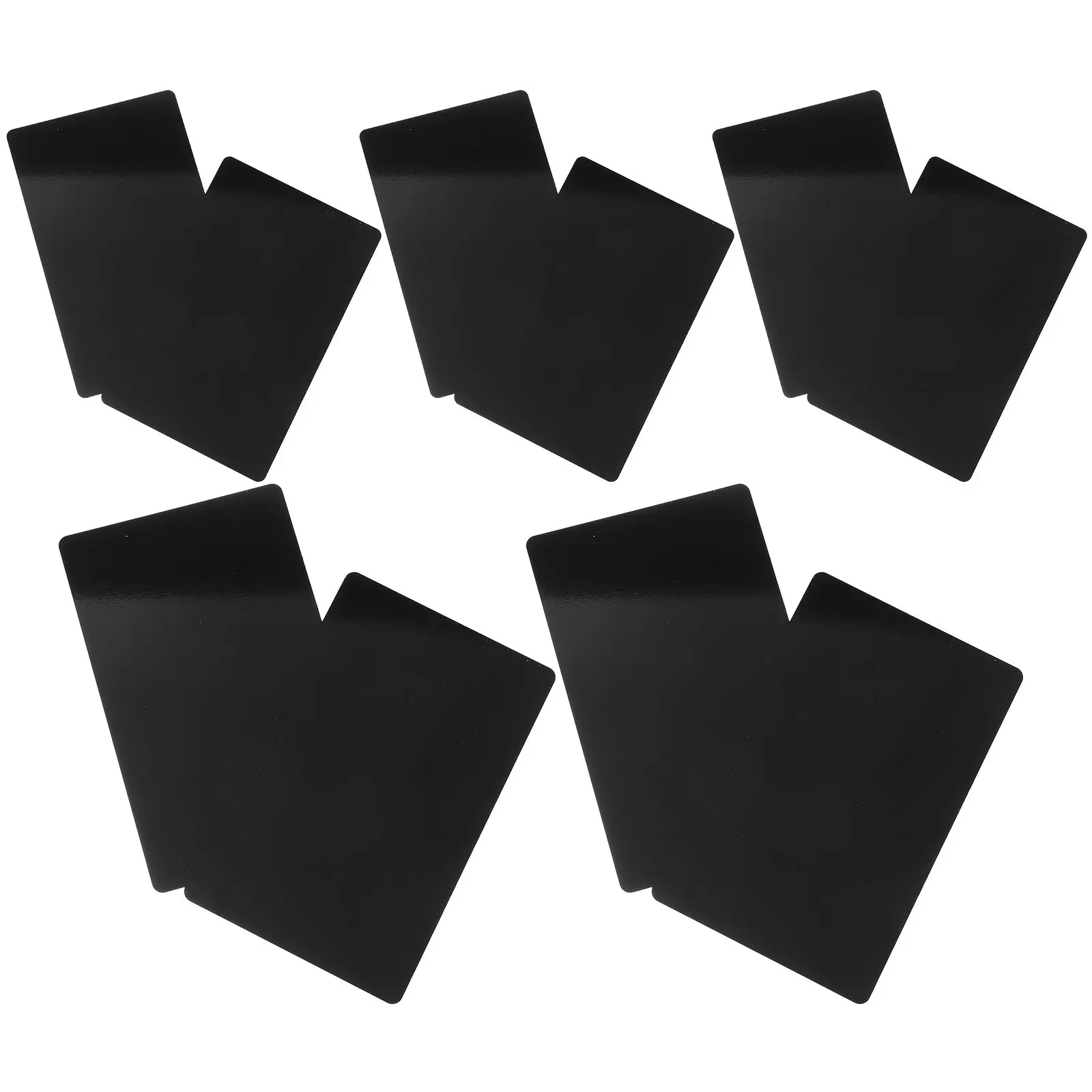 

10Pcs Blank Metal Business Cards Aluminum Name Plates Laser Engraved Smooth DIY Business Card Material for Custom Use