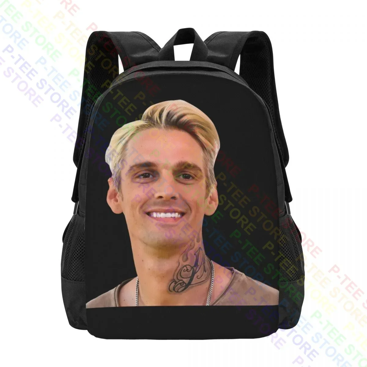 R.I.P Aaron Carter 1987 2022 Memory Aaron CarterBackpack Large Capacity Softback Shopping Bag