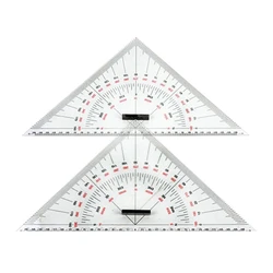 300mm Large-Scale  Ruler Protractor for Ship Drawing Teaching Engineering Geometry Rulers Math Protractor Ruler