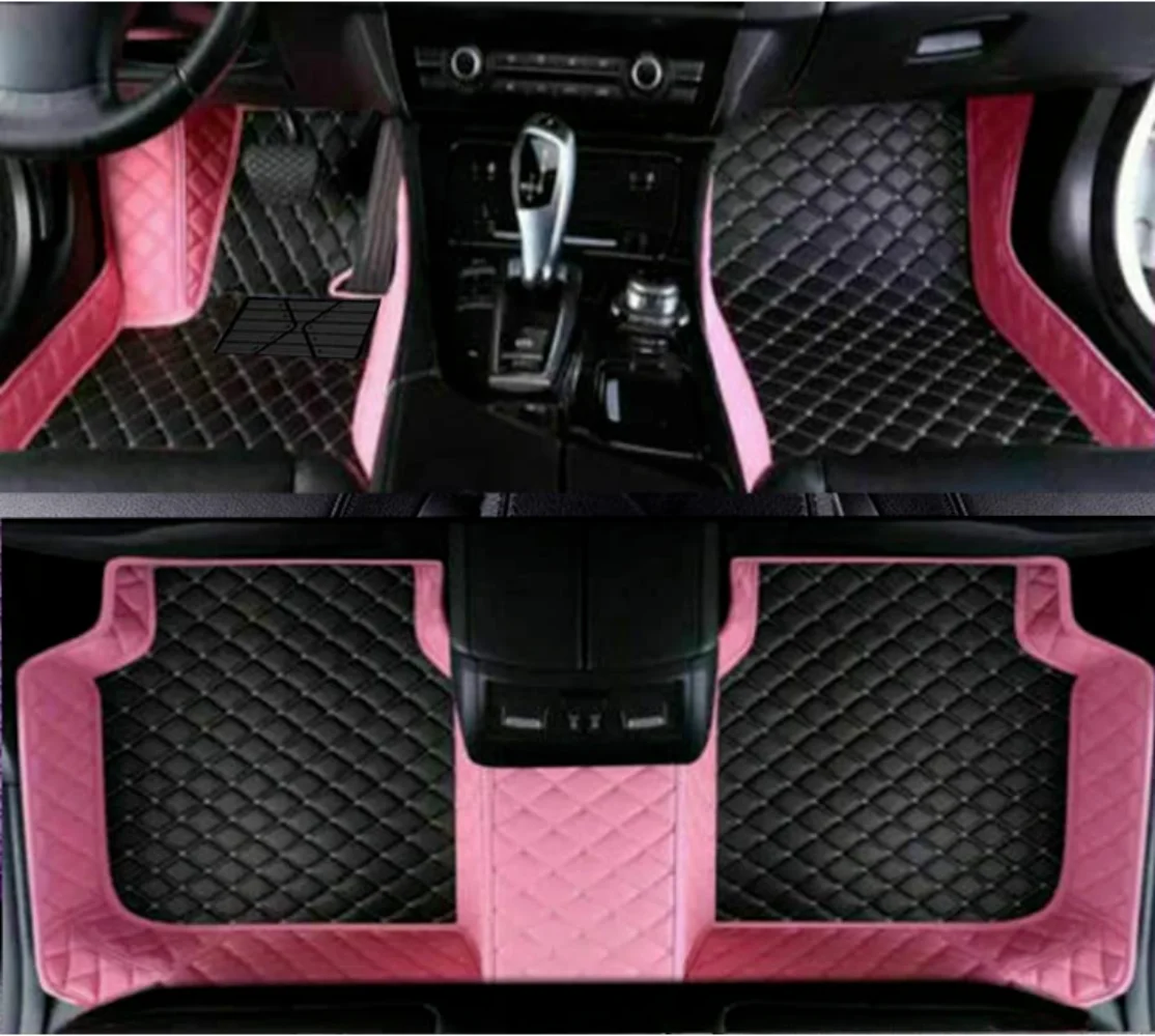 SYALEO For BMW X1 X3 X4 X5 X6 X7 Waterproof Custom Car Floor Mats Luxury Floor Liners Leather Full Coverage Carpet Accessories