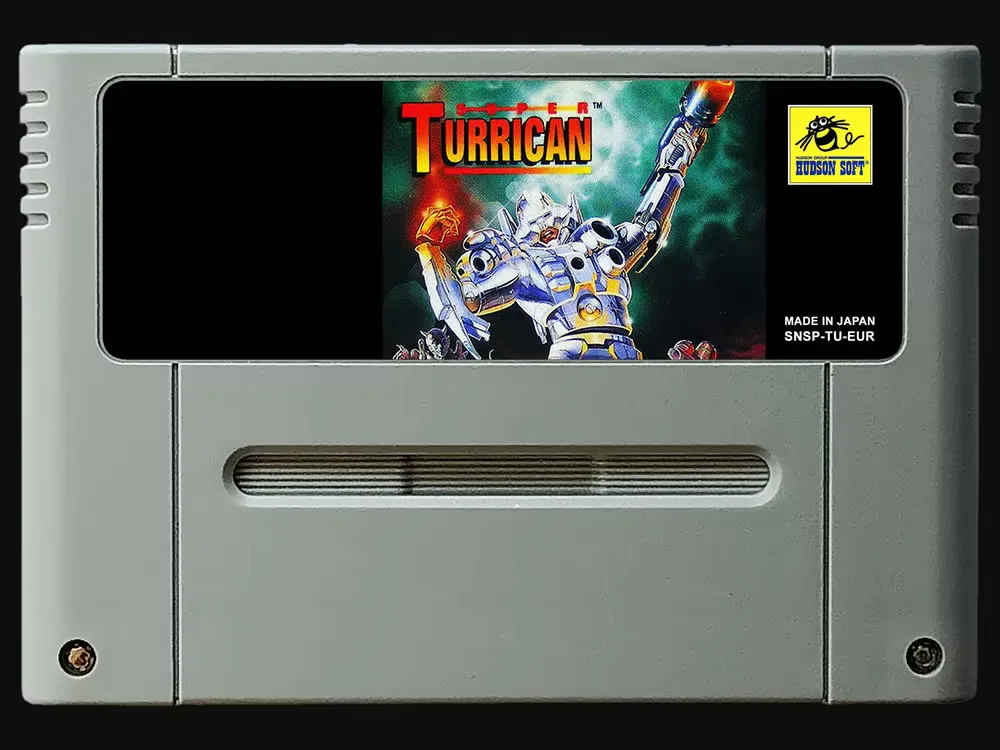 

16-битные игры ** Super Turrican 1 (версия PAL EUR!!)