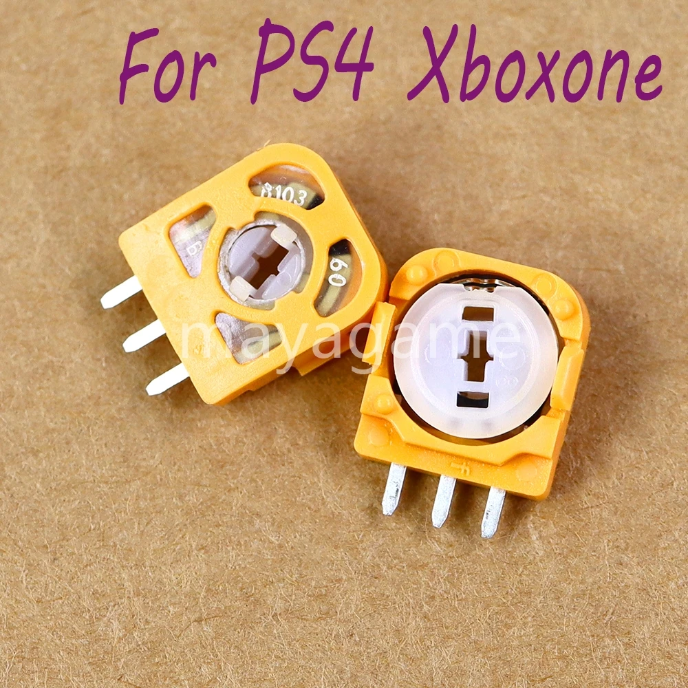 15pcs 3D Analog Joystick Micro Switch Axis Resistors Replacement for Playstation 4 PS4 Xboxone Controller Thumbstick