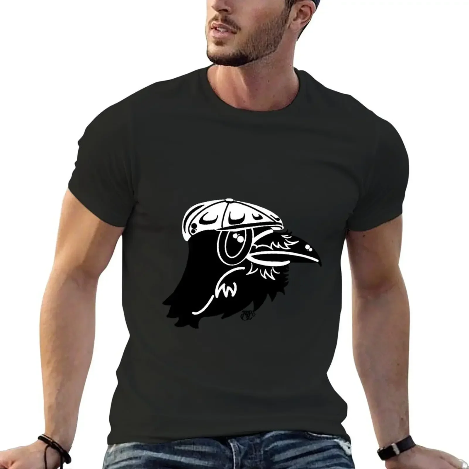 Peck the Raven T-Shirt shirts graphic tee boys whites cheap stuff shirts graphic tee men