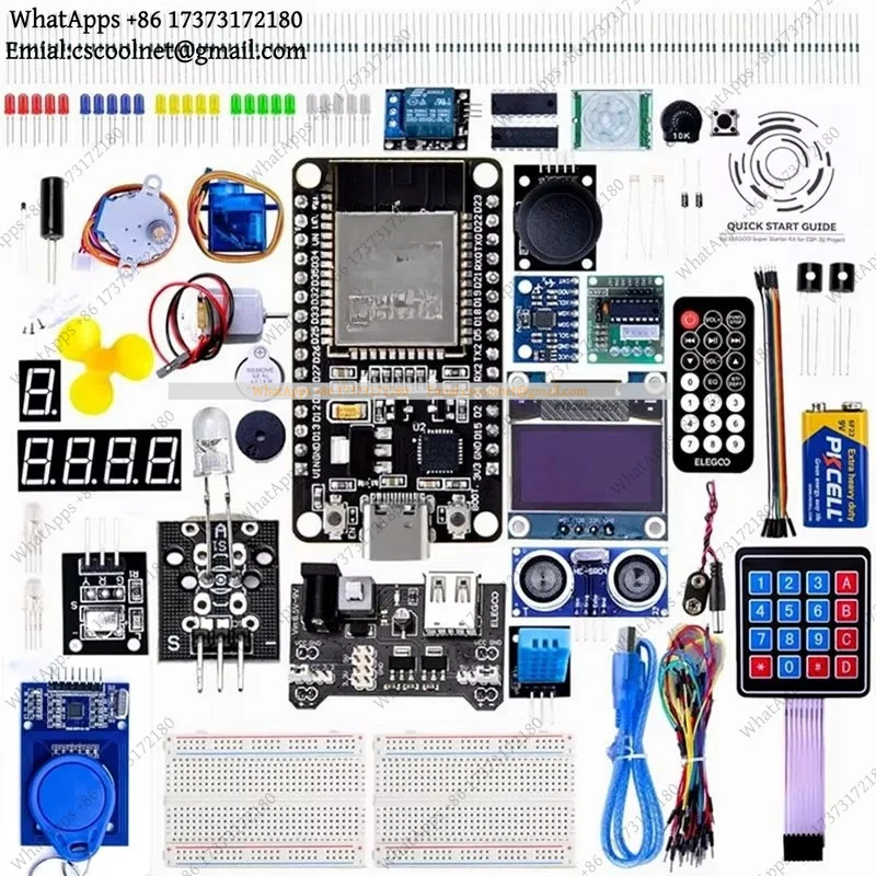 JS02 ESP32 WiFi Bluetooth Module IoT Learning Kit For DIY Wireless