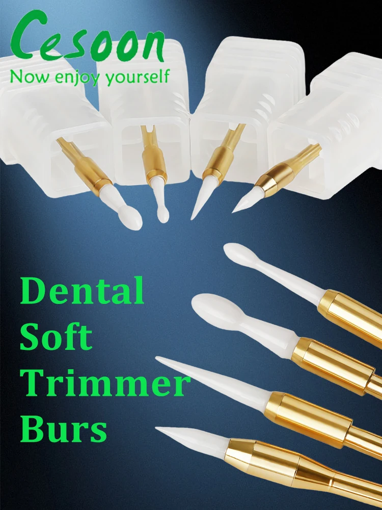 Tandheelkundige keramische zachte weefseltrimmer Bur Gingivale retractor Hyperplastische tandvlees snijdende chirurgische tool Tandarts implantaat tip accessoire - afbeelding 2
