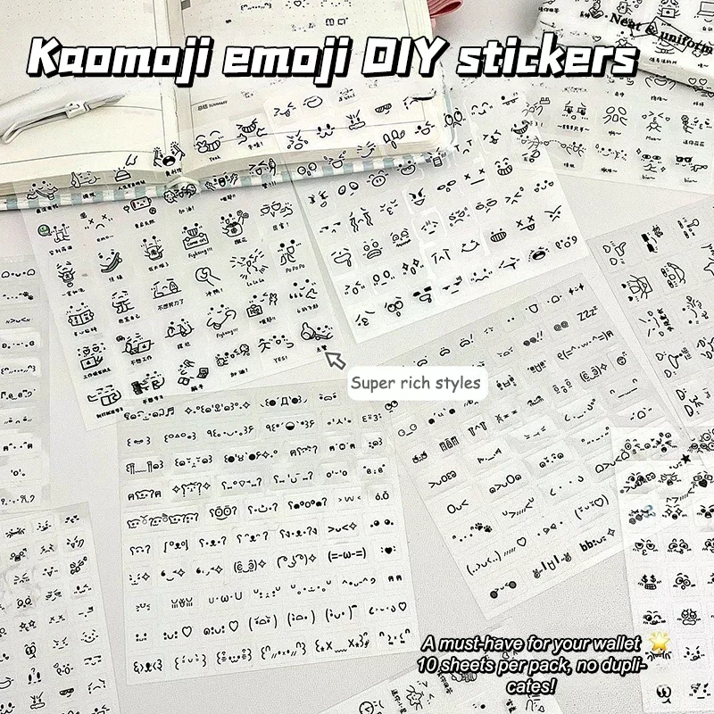 Cute 2pcs Steve Random Pet Transparent Emoticon Stickers Journal Decorative For Home And Professional Use