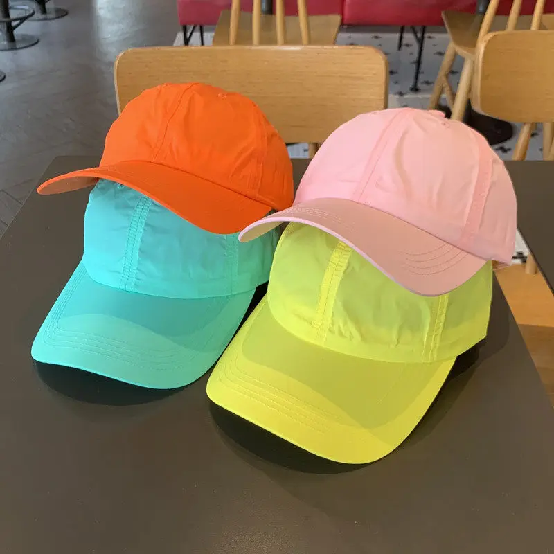 Summer Quick Drying Lightweight Baseball Hat, Thin Breathable Sunshade Sunscreen Duckbill Hat, Suitable For Fishing And Other Ou