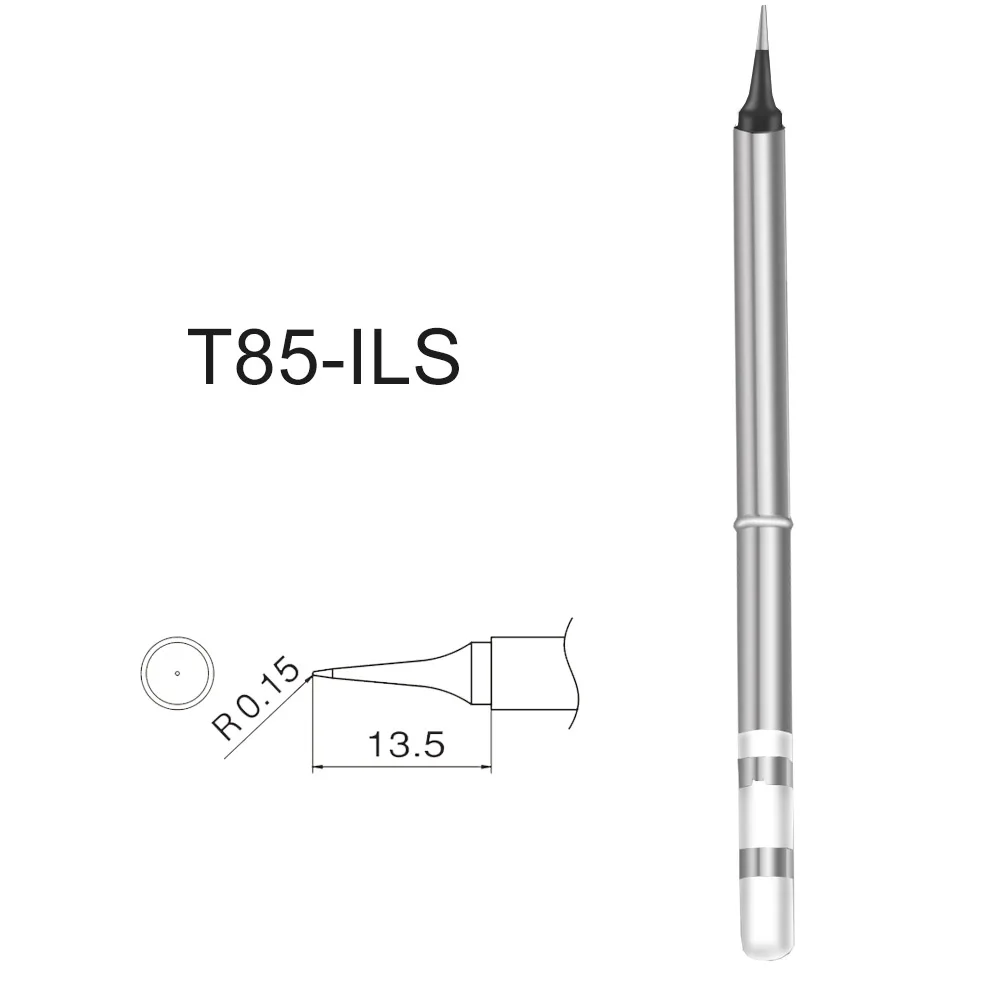 QUICKO T85 سبيكة لحام تلميح 1 قطعة T85-BC2 B2 ILS KR K65 BC3 نوع التدفئة الداخلية مجموعة محطة لحام خالية من الرصاص