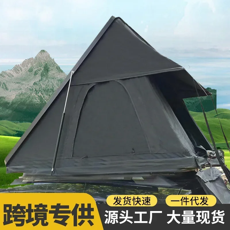 Roof tent Hardtop outdoor travel tent Aluminum alloy off-road SUV tent camping Full set of self-driving tour Rainproof