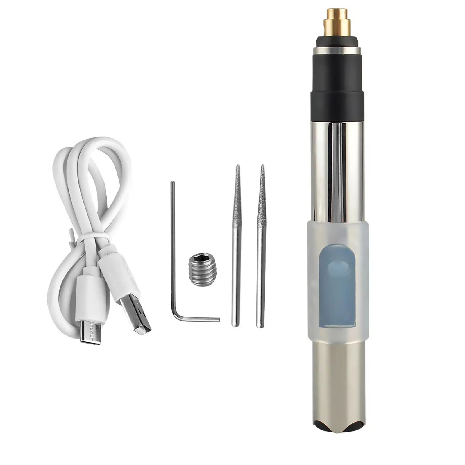 Electric Micro Engraver Engraving Pen Tool 3 Speed USB-C Rechargeable Wireless Electric Grinder Pen For Metal Glass Ceramic Wood