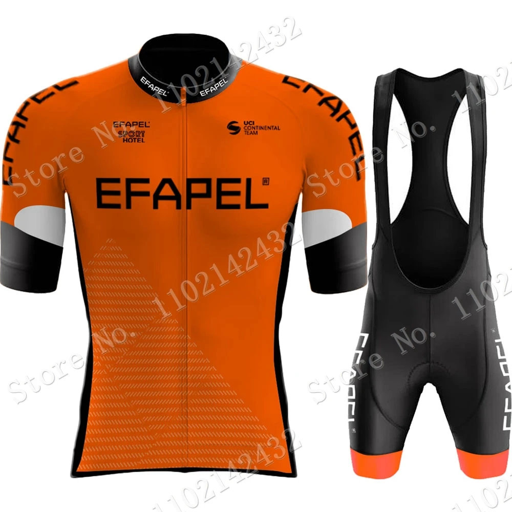 Anzug efapel Team Rad trikot Set Retro Portugal Kleidung Rennrad Shirts Fahrrad Lätzchen Shorts MTB tragen Ropa Maillot