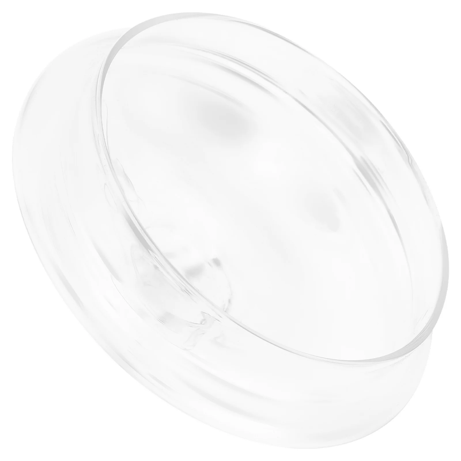 

Круглая стеклянная крышка для чашки, прозрачная многоразовая крышка для банки с чайной кружкой, защита от пыли, герметичная верхняя замена с тонкой