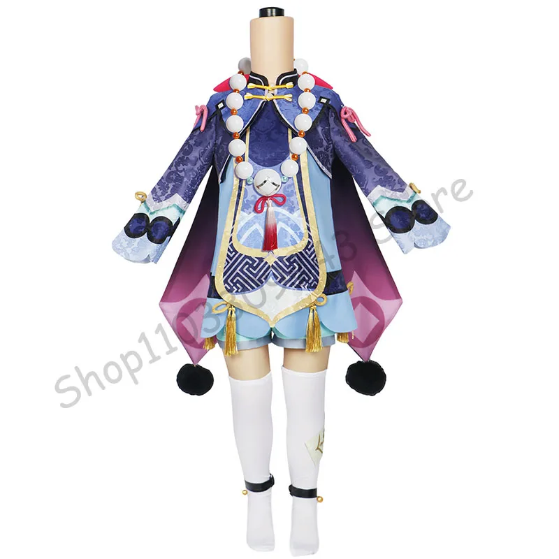 Genshin Impact role-playing costume ice series cute loli game animation complete set of 77 male and female children's role-playi