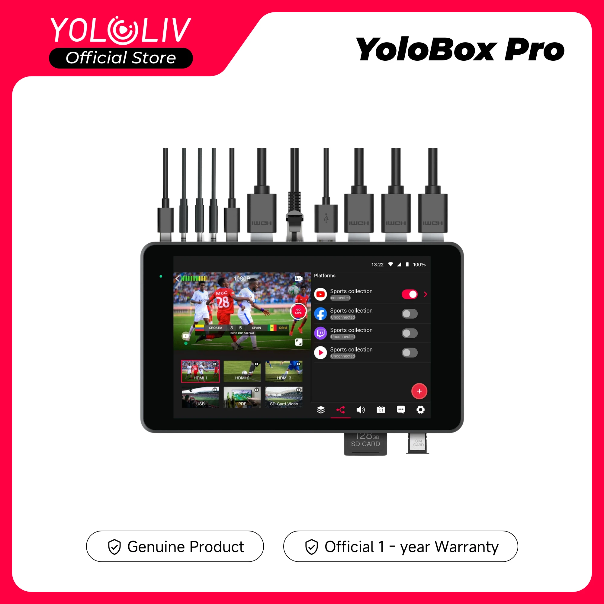 YOLOLIV YoloBox Pro The Ultimate All-In-One Multi-Cam Live