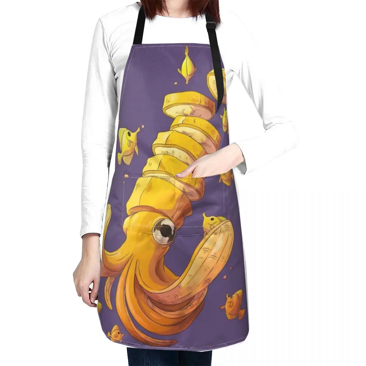 Banana Squid Apron painters For Girl Apron