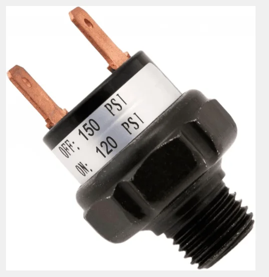 

1/4 NPT автоматически управляет воздушным рогом Viair и применением подвески превращается на выкл. на 120 фунтов на квадратный дюйм с клапаном давления 150 фунтов на квадратный дюйм