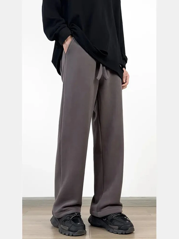 

Мужские спортивные брюки-джоггеры Deep Ey Fce с прямым кроем, осенне-зимние, в американском ретро-стиле, повседневные