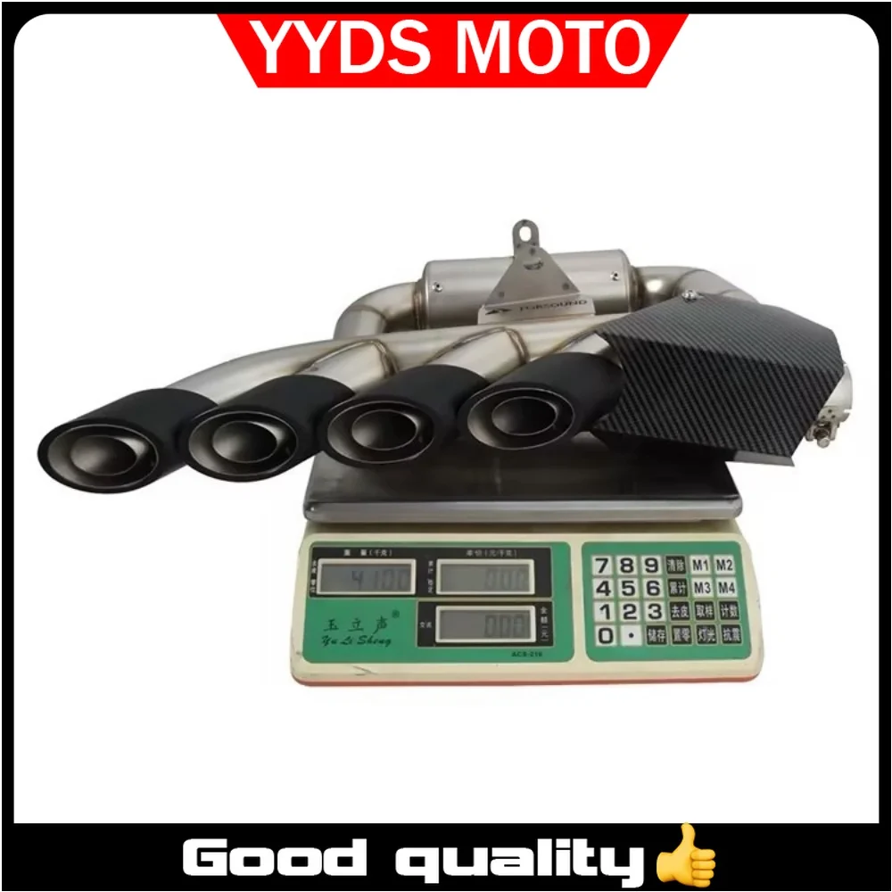 

For Benda Lfc700 700Lfc Lfc 700 Motorcycle Exhaust System Front Link Pipe Connecting Moto Muffler Tube Four Tailpipe Exhaust