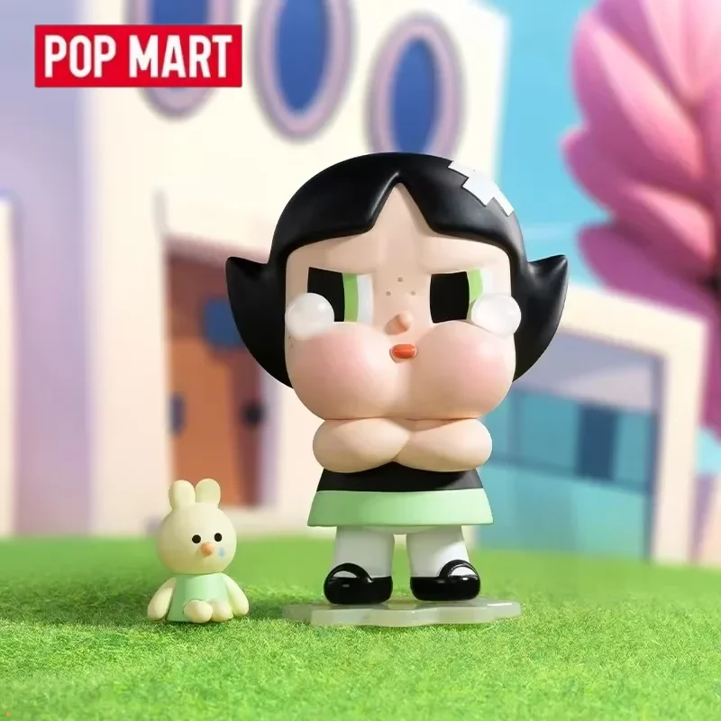 

POP MART CRYBABY X Powerpuff Girls Series слепая коробка игрушки Mystery Box Mistery Caixa фигурка подлинная оригинальная коробка-сюрприз