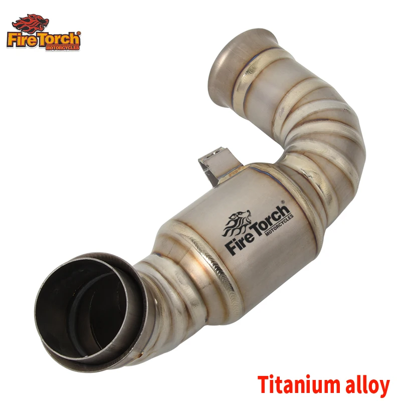 Slip On For CF MOTO 800NK 800 NK Motorcycle Exhaust Escape Moto Systems Stainless Steel Mid Link Pipe Connect Original Muffler image 3