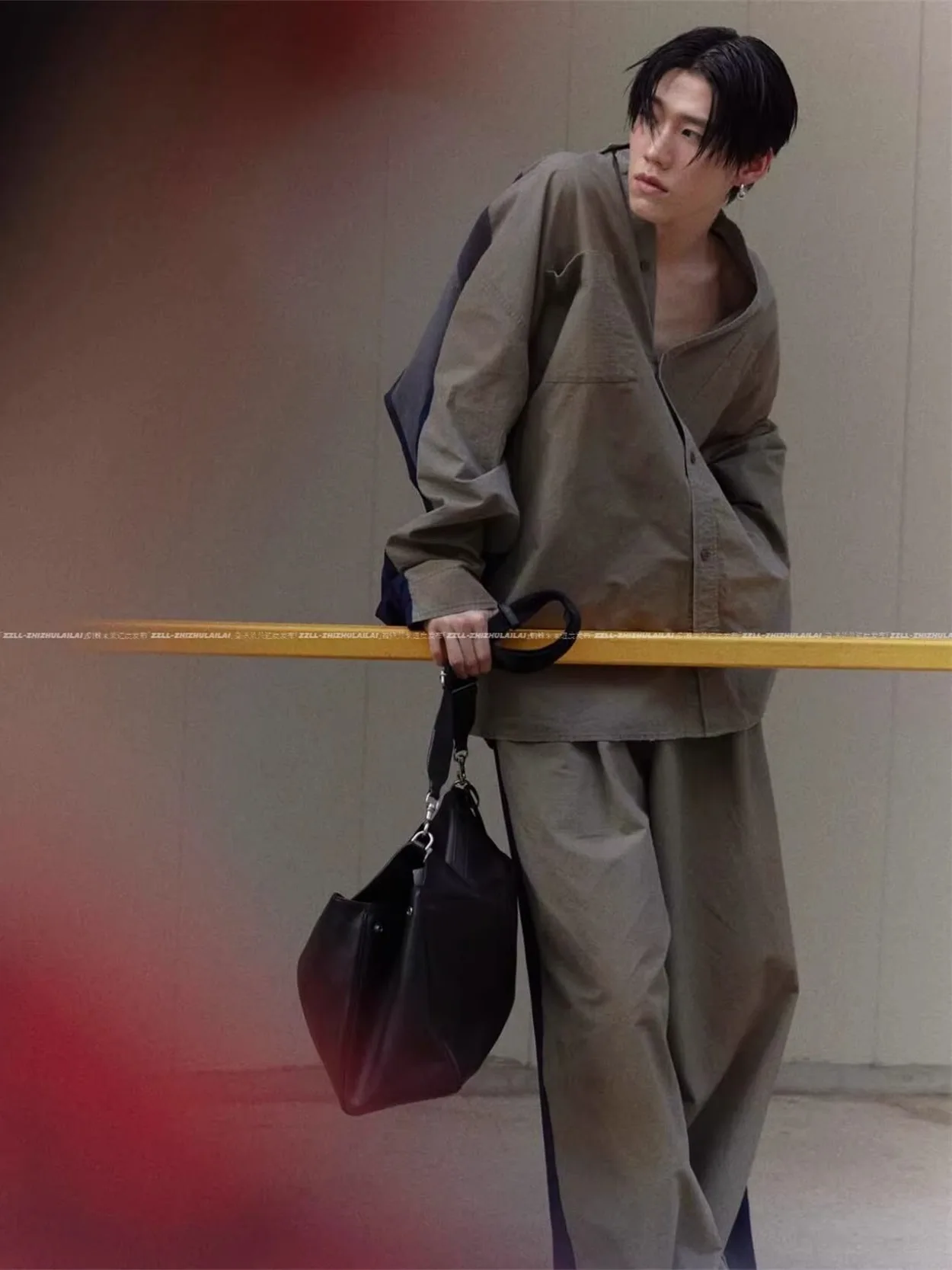 

Повседневные рабочие брюки PPVANA ILUSION, тканые спортивные брюки для мужчин и женщин, модные прямые брюки из полиэфирного волокна для пар