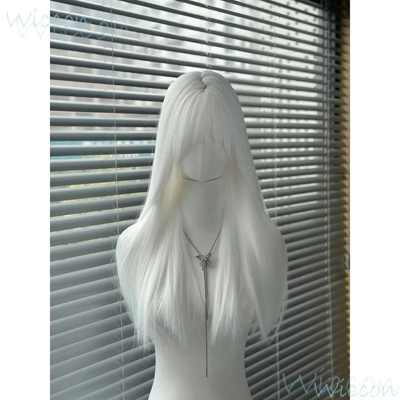 Gojo أنثى Satoru أنيمي Juju تأثيري tsu الدعامة النظارات الشمسية Kaiisen أسود أزرق كحلي فستان زي مدرسي المرأة دعوى الأبيض شعر مستعار طويل