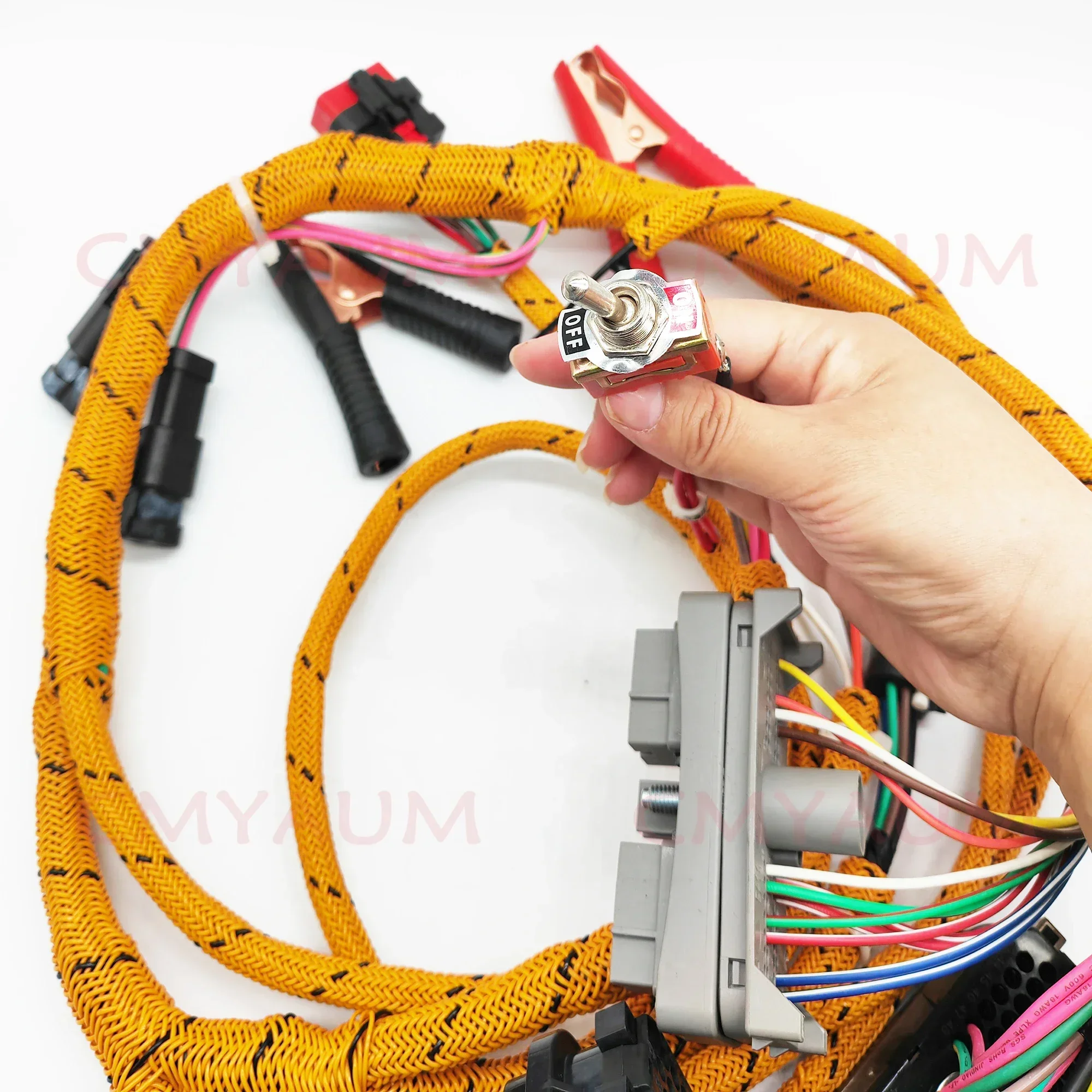 C6.4 C6.6 C7 C15 C9 3126B Diagnostic Harness For Caterpillar CAT Excavator Comprehensive Detection Wiring Harness ECM Testing