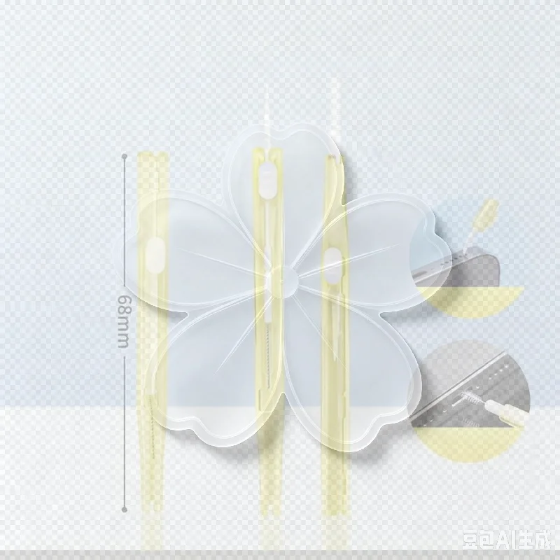 Multifunctional 2 In 1 Earbuds Earphones Cleaning Brush Mobile Phone Headset Anti-clogging Cleaner Kit Cleaning Tools