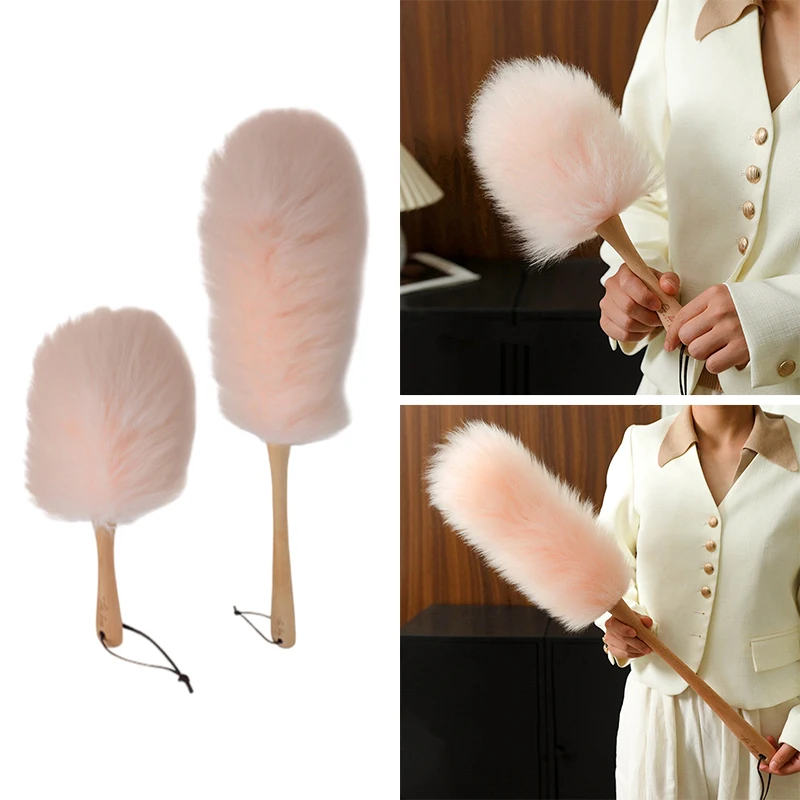 Multifunctional Wool Duster Household Removal Soft Car Piano Lamp Furniture Cleaner Brush Anti-static Duster Brush view 6