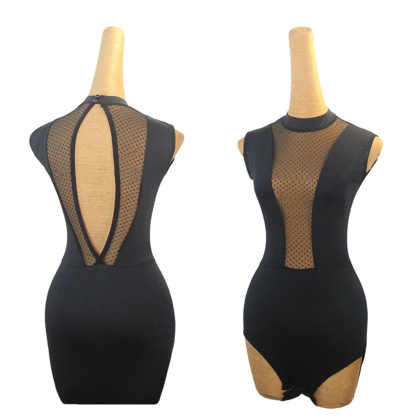 

Latin dancing practice top for women's black slimming backless top for adults and children tango cha cha samba training clothes