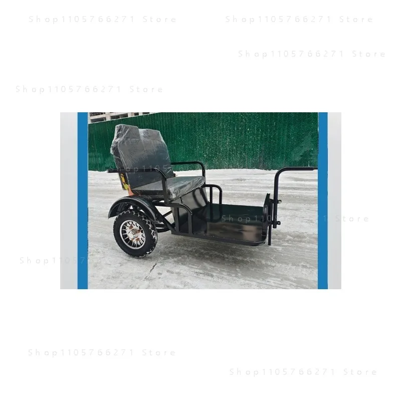 Bicycle manned small trailer, electric vehicle, motorcycle, artifact with baby, baby walking, pet car, towing bucket