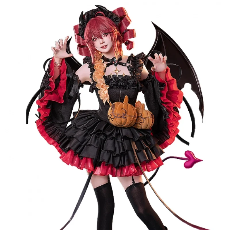 

Касане Тето Косплей Костюм Маленький Дьявол Роза Лолита Униформа Взрослая Женщина Аниме Игры Хэллоуин Маскарад Карнавальный Костюм Партии