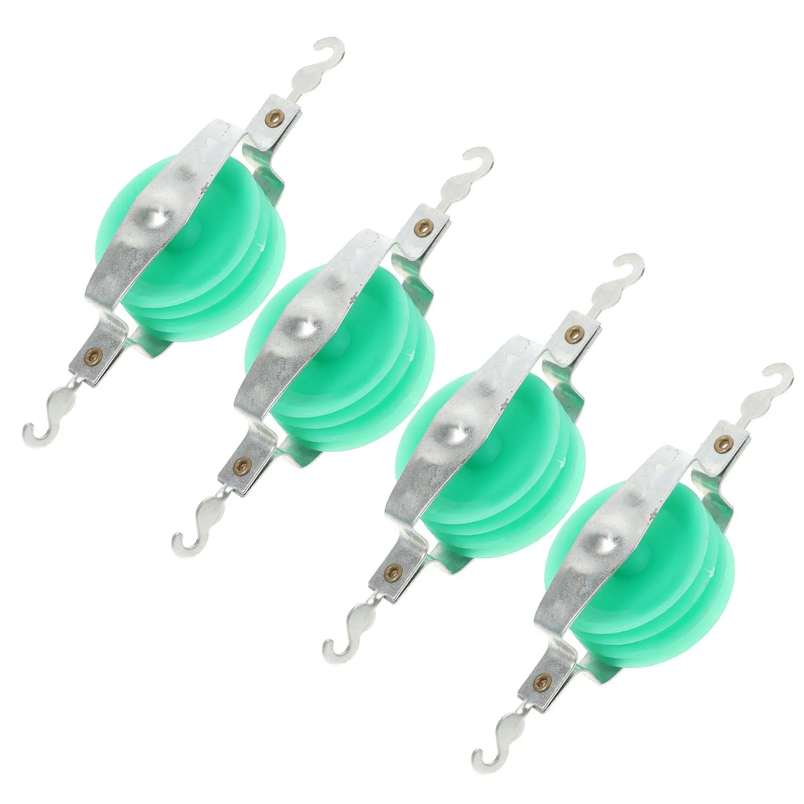 

4Pcs Physics Pulley Set for Students Mechanics Experiments Twosingle Twodouble Plastic Lab Science Kit Classroom Teaching
