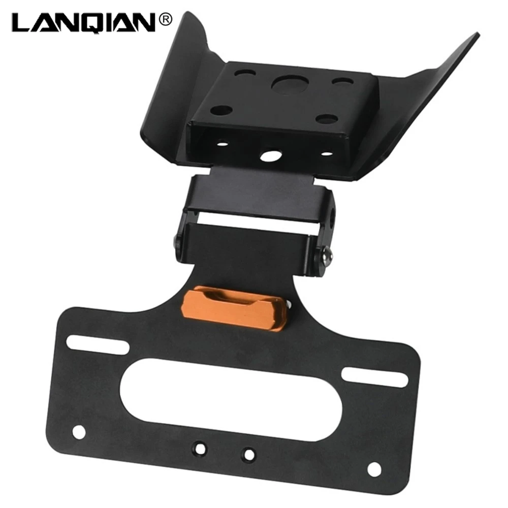 For 125 200 250 390 Duke Rear Registration Bracket Tail Tidy License Plate Holder Frame 2017 2018 2019 2020 2021 2022 2023 2024