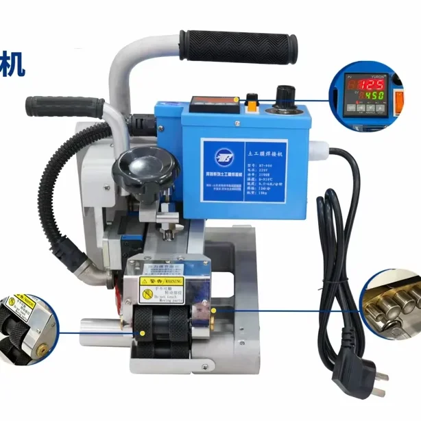 

【Best-selling】800W-3400W Geomembrane Welding Machine /Hot Air Welding G-un For Pond Liner Or Landfills BT900 Model